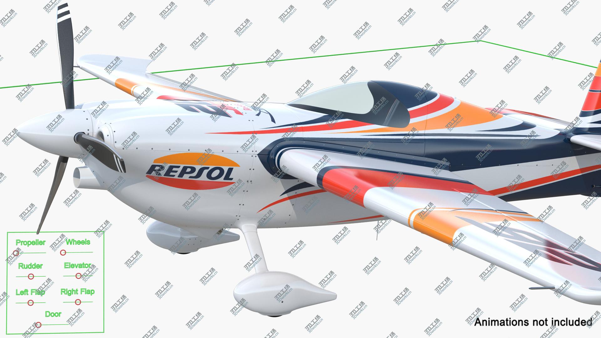 images/goods_img/202104092/3D Zivko Edge 540 Aerobatic Aircraft Rigged/4.jpg